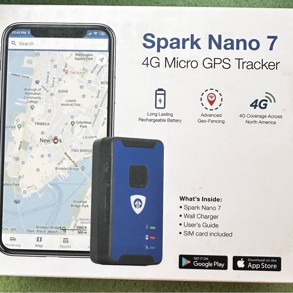 Spark nano 7 gps tracker by brickhouse security